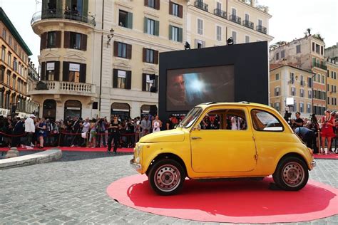 Fiat Abarth 500e เฉิดฉายในงานฉลองภาพยนตร์ Mission Impossible Dead