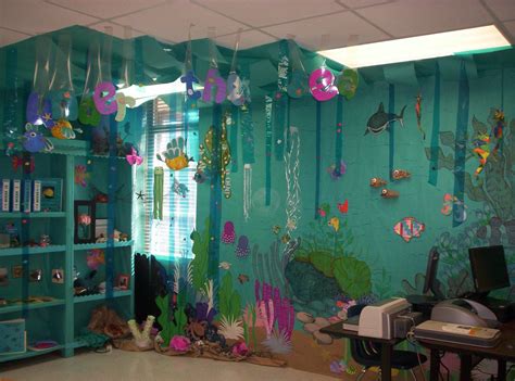 Under The Sea Classroom Theme Ocean Theme Classroom Ocean Themed