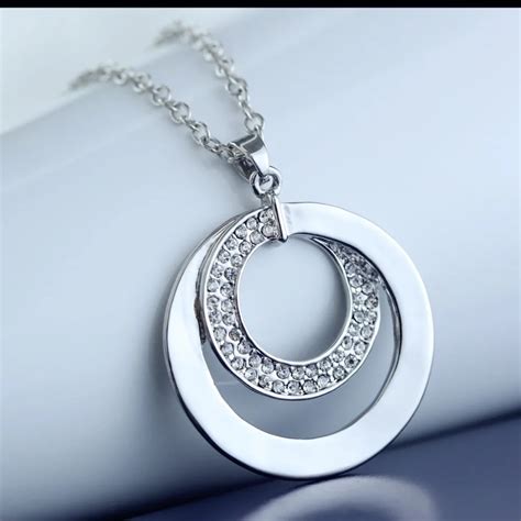Buy Silver Plated Necklace Jewelry Handmade Pendant