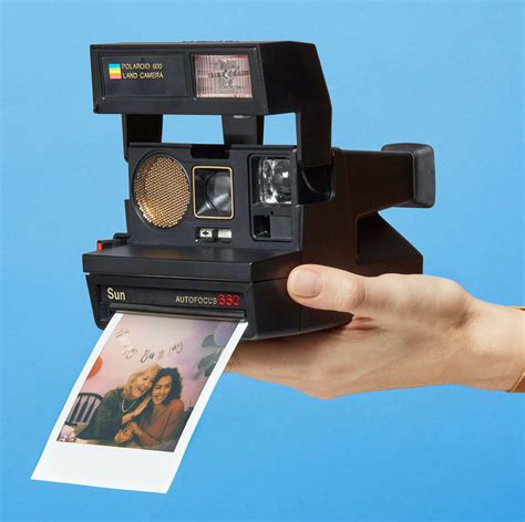 Rotazione Impressionismo Gelatina Polaroid Instamatic Camera Carota Comprensione Serratura