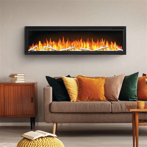 Napoleon Entice 60 Inch Linear Electric Fireplace Marx Fireplaces
