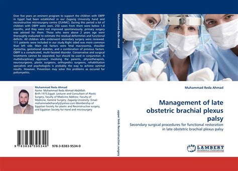 Management Of Late Obstetric Brachial Plexus Palsy Buch Versandkostenfrei
