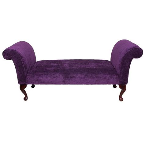 Most relevant best selling latest uploads. Purple Chaise Bed End Sofa Window Seat Bench | Sofa bed ...