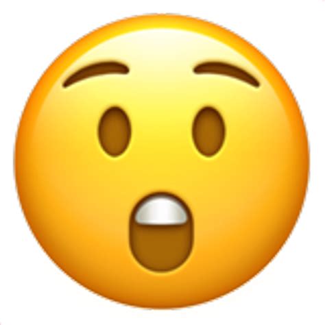 Surprised Emoji Clip Art