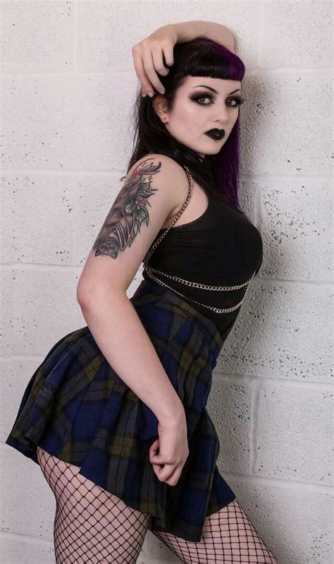 Thick At Goth Gothic Girls Goth Beauty Dark Beauty Dark Fashion