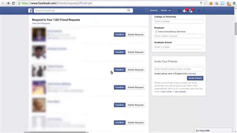 How To Accept All Facebook Friend Requests At Once Youtube