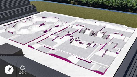 Unlike more traditional olympic events, park and street skateboarding competitions will be accompanied by loud music and held at a new course built on tokyo's waterfront. World Skate Skateboarding Blog - Tokyo 2020 Course Designs
