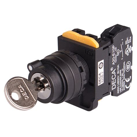A20k 21be02 2 Deca Key Selector Switch
