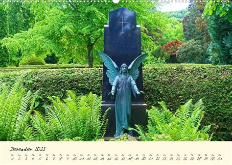Friedhöfe Orte Der Ruhe Und Des Gedenkens Wandkalender 2023 Din A2 Quer Kalender Bestellen