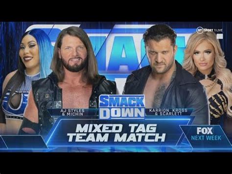 Mixed Tag Team Match Full Match Youtube