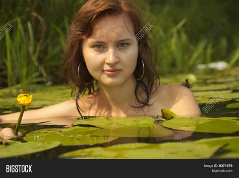 Girl Swimming Lake Image And Photo Free Trial Bigstock