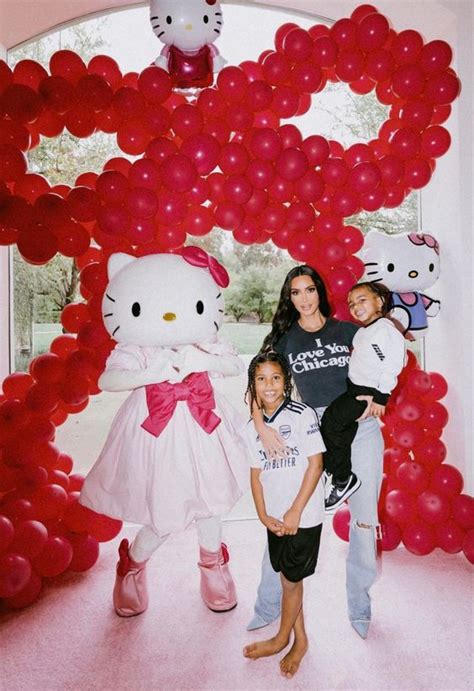 kim kardashian shares precious moments at her daughter chicago s sweet pink party plus adorable
