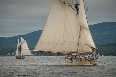 The Heritage Led The Way In The 2018 Great Schooner Race Fred Leblanc