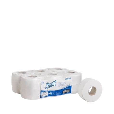 Scott 2 Ply Mini Jumbo Toilet Roll 76mm200m