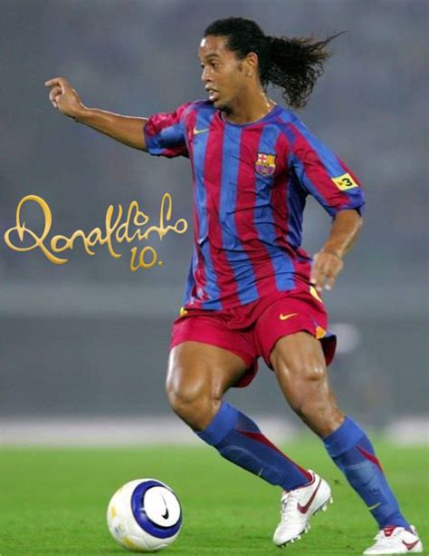 Ronaldinho Best Football Players Good Soccer Players Barcelona Football