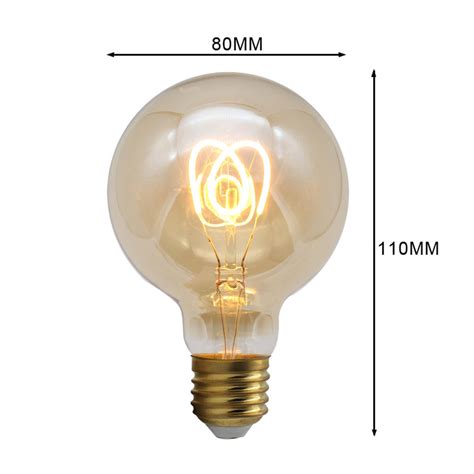 Led bulb,no shadow,no vu and ir radiation. 2W E27 G80 LED Edison Bulb AC220V Home Light LED Filament ...