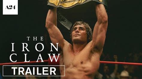 The Iron Claw Trailer Zac Efron And Jeremy Allen White Play