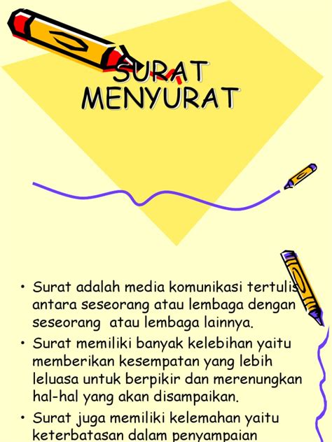 Maybe you would like to learn more about one of these? CONTOH SURAT MENYURAT