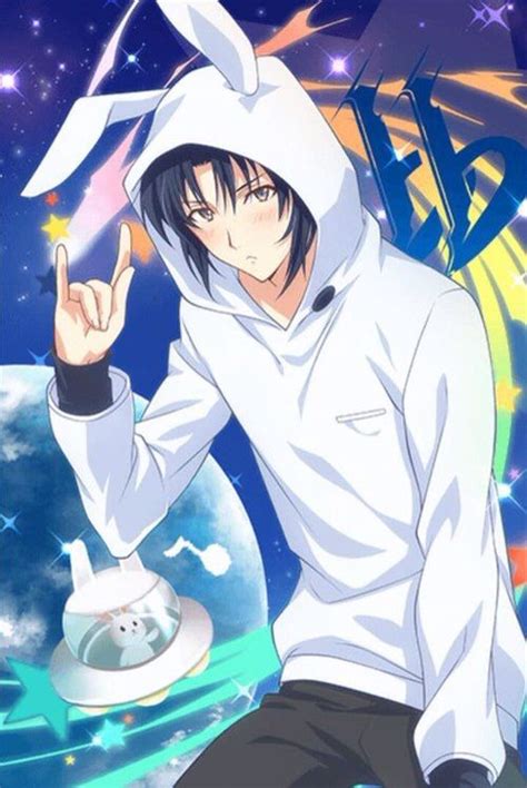 Anime boy with hoodie avatar by letfio on deviantart. Iori bunny hoodie | Anime sketch, Anime hoodie, Cute anime boy