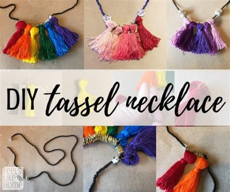 Diy Tassel Necklaces For Stylish Ladies Feels Like Home