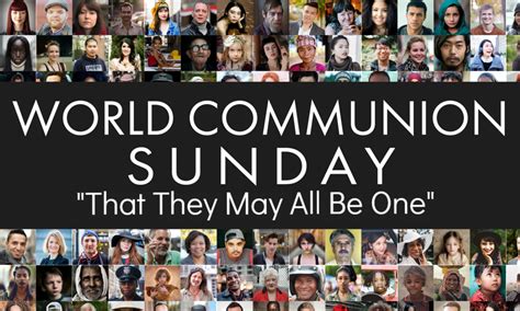 Weekly E Pistle World Communion Sunday At Douglas Ucc Douglas