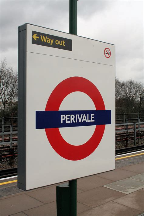 Perivale Underground Station Modern Roundel Bowroaduk Flickr