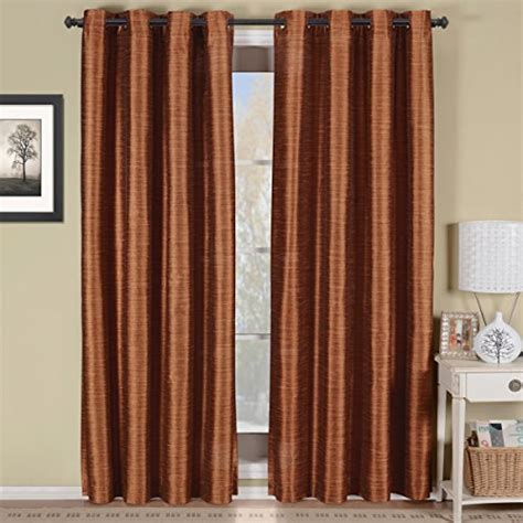 The solid colored linen look curtains have soft woven construction and are a simple way to add a touch of color to any room. Rust Color Living Room Curtains: Amazon.com