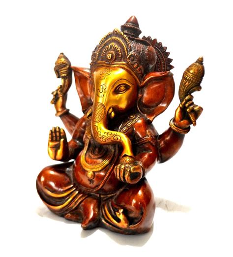 Buy Big Lord Ganesha Idol Brass Ganesh Statue Ganpati Murti