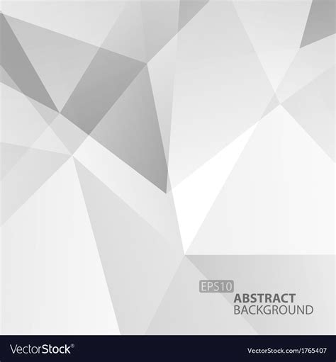 Abstract Grey Geometric Background Royalty Free Vector Image