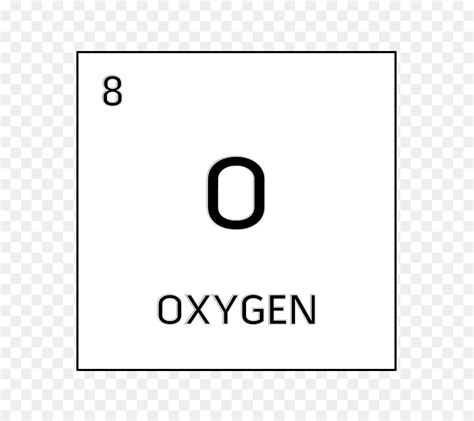 Tabela Periódica Oxigênio Símbolo Png Transparente Grátis