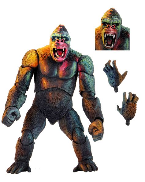 Neca Ultimate King Kong Illustrated Colors 8 In Action Figure Gamestop