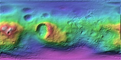 Phobos Mars Express Hrsc Color Shaded Relief 100m V1 Usgs