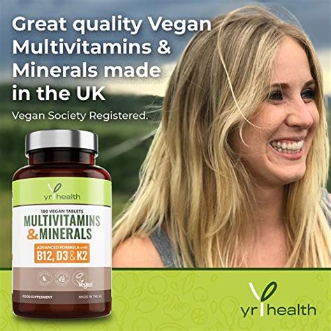 You are not getting enough vitamin d if you are living in the uk. Vegan Multivitamins & Minerals with High Strength Vitamin ...