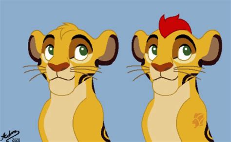 Childrens Of Kion And Fuli By Angieck On Deviantart In 2020 Lion