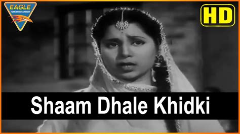 Albela 1951 Film Hindi Movie Shaam Dhale Khidki Video Song