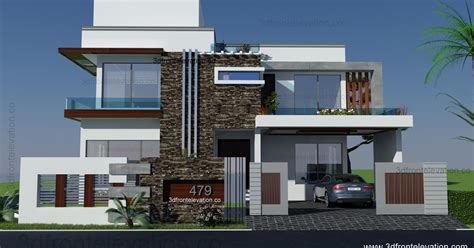 Buying a house is largely a lottery. 3D Front Elevation.com: 500 Square Yards House Plan- 3d ...