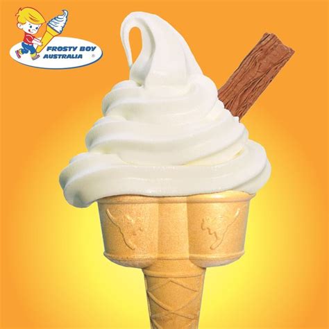 Double The Cone For Double The Treat Frostyboyaustralia Softserve Dessert Icecream Cone