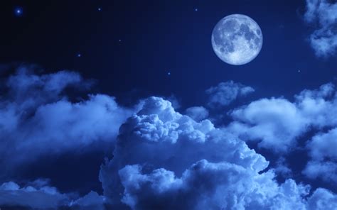 3840x2400 Moon Night Sky Clouds 5k 4k Hd 4k Wallpapersimages