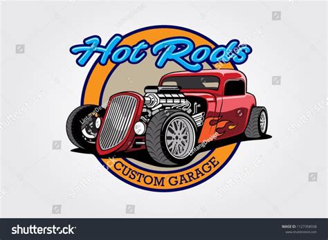 Hot Rods Logo Vector Logo Design Hot Rods Vector Logo