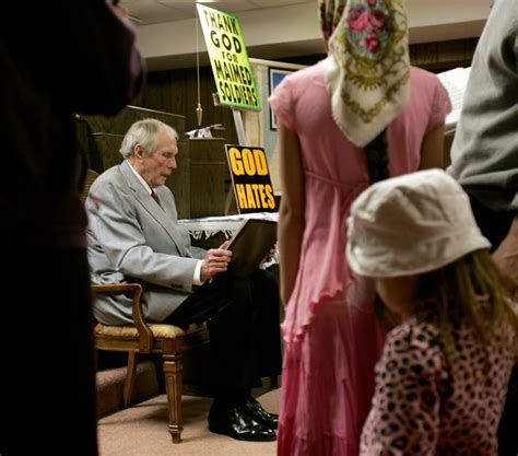 Fred Phelps Reportedly Ousted For Advocating ‘kinder’ Westboro Baptist Church Tpm Talking