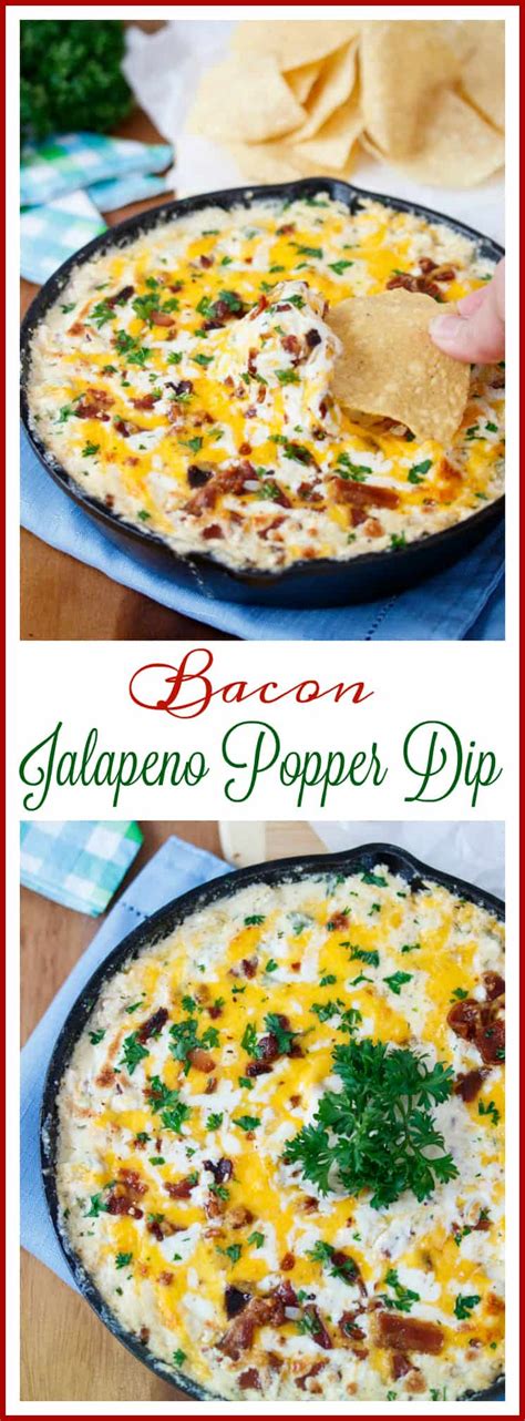 Jalapeno Popper Dip With Bacon The Cozy Cook