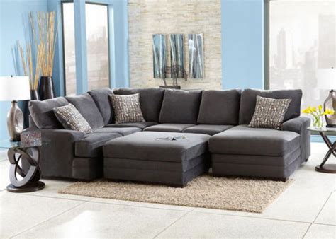 Dylan Charcoal 3 Pc Sectional Sectionals Living Room Mobile