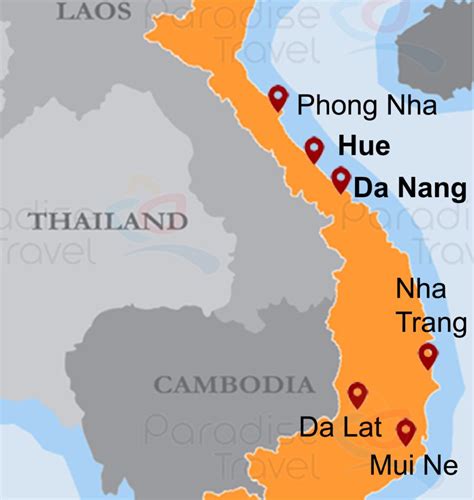 Vietnam Travel Maps All Vietnam Tourist Destinations Maps For