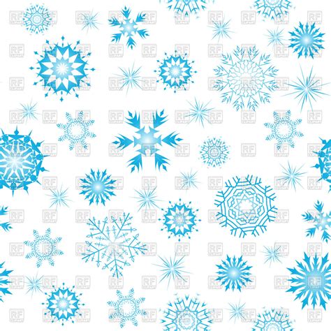 Clipart Snowflakes Background Clipground