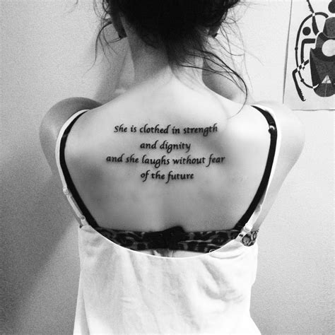 Female Tattoo Quotes About Strength Sermuhan