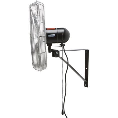 Strongway Oscillating Wall Mounted Fan — 20in 4600 Cfm Wall Mount