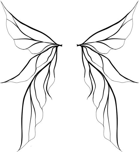 Fairy Wings Drawing Free Download On Clipartmag