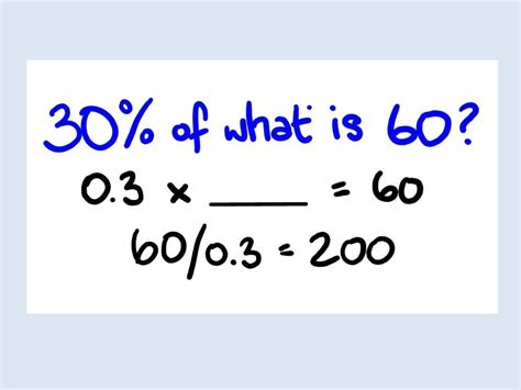 How To Find The Percent Of A Number