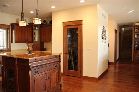 Selecting craftsman style cabinetry with craftsman interiors, you find cabinet door styles are more traditional and can have a flat panel or raised panel. Interior Doors | a pantry door doesn't have to have a ...
