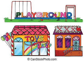 Toy Store Vector Clipart Royalty Free Toy Store Clip Art Vector
